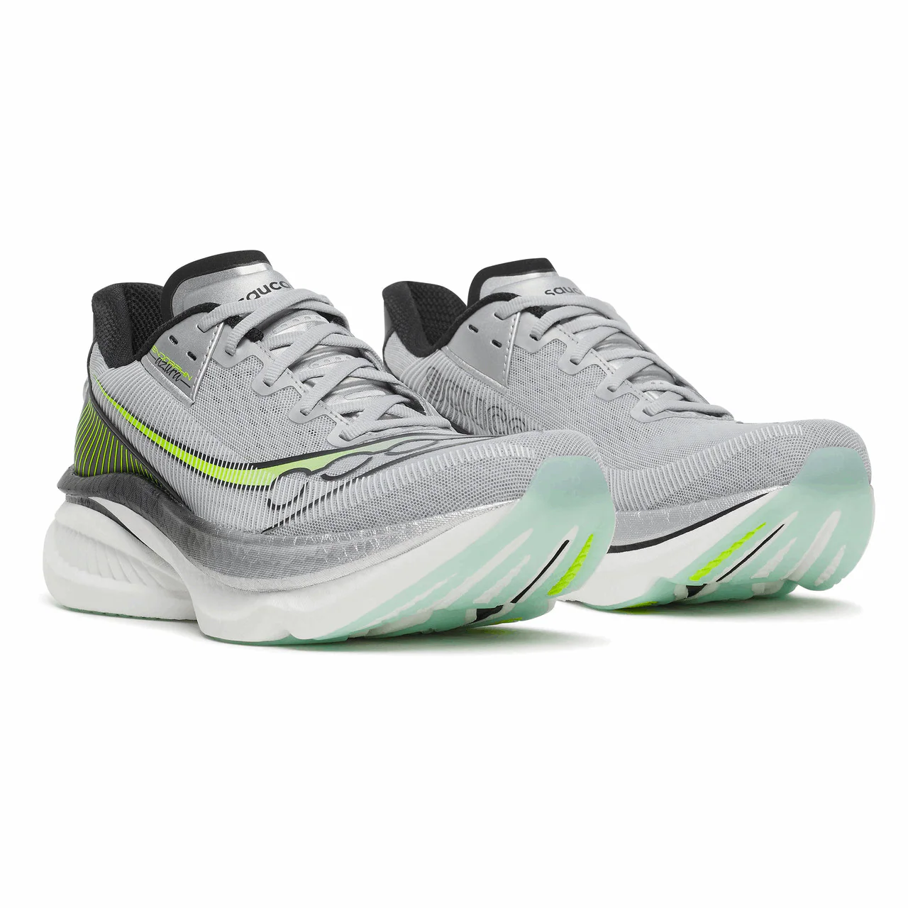 Saucony Men Endorphin Azura - Silver / Black - Image 2