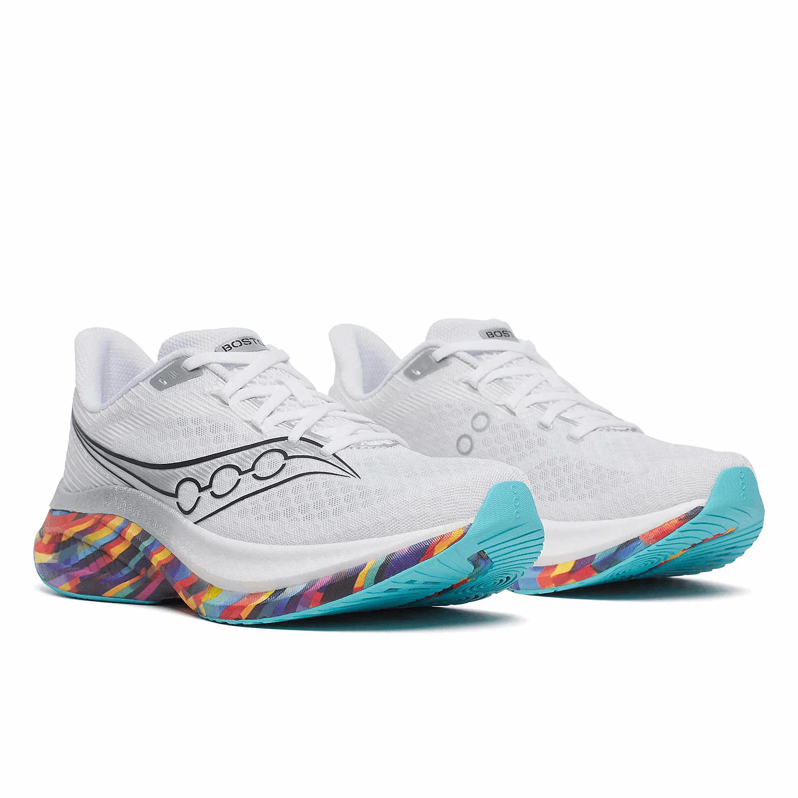 Saucony Men Endorphin Speed 5 Boston - White / Multi - Image 3