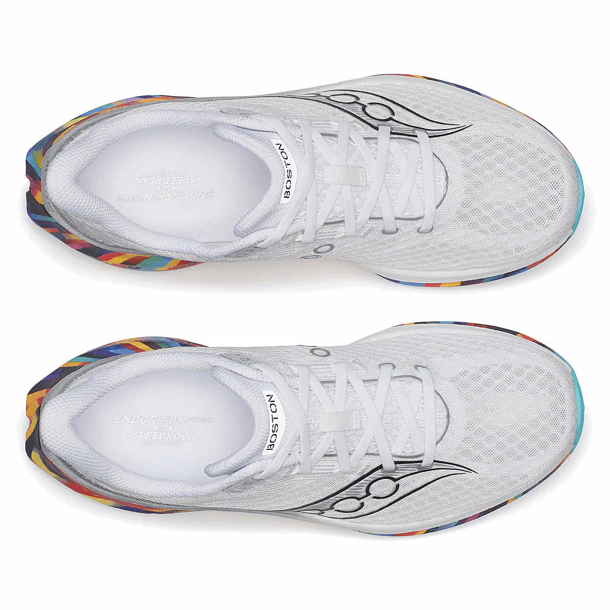 Saucony Men Endorphin Speed 5 Boston - White / Multi - Image 4