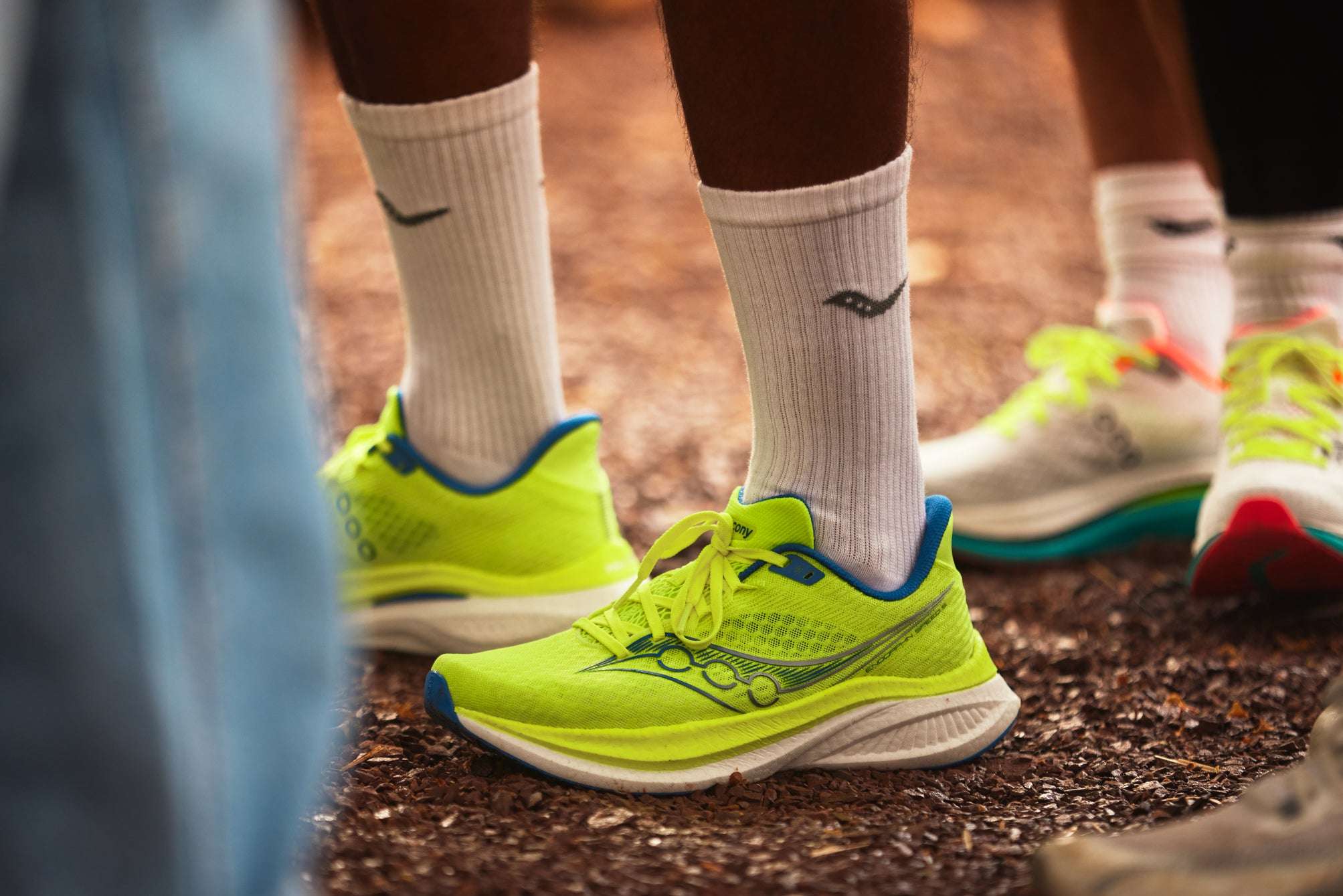 Saucony Men Endorphin Speed 5 - Citron / Lapis - Image 2