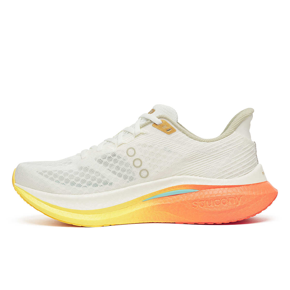 Saucony Men Endorphin Speed 5 Wide - Ivory / Fire - Image 5