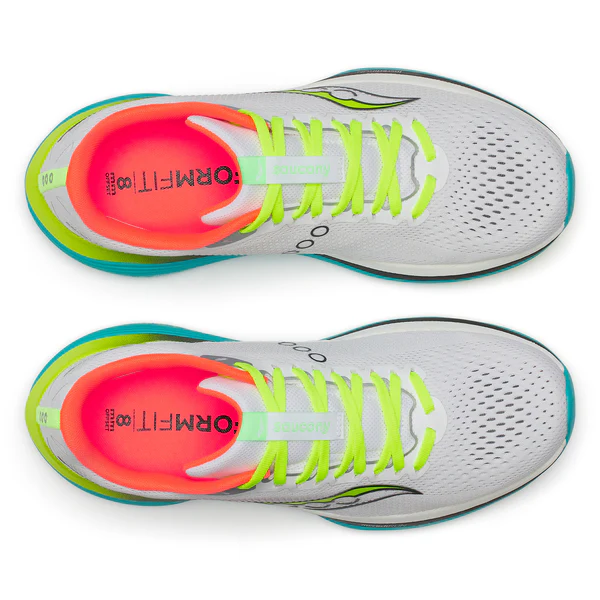 Saucony Men Endorphin Trainer - White / Mutant - Image 3