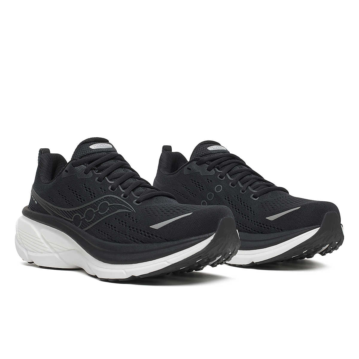 Saucony Men Hurricane 25 Wide - Black / White - Image 3