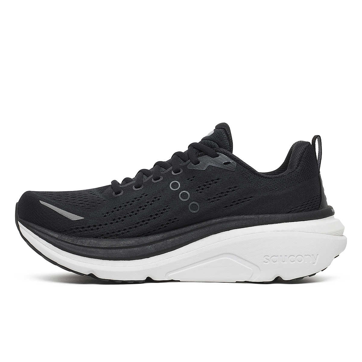 Saucony Men Hurricane 25 Wide - Black / White - Image 5