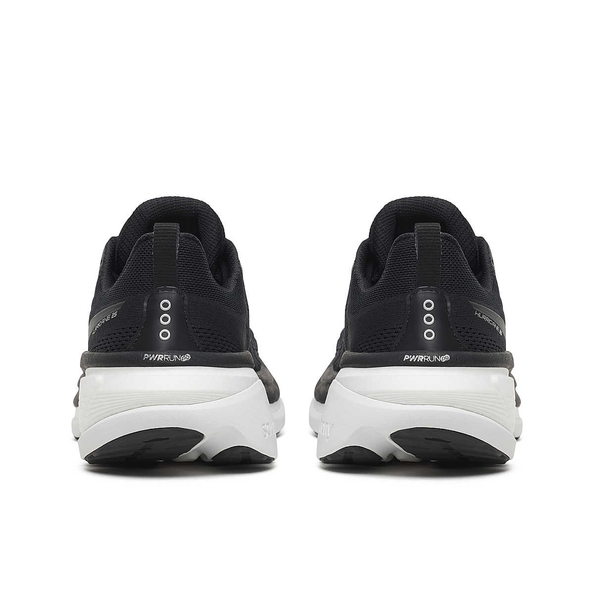 Saucony Men Hurricane 25 Wide - Black / White - Image 6