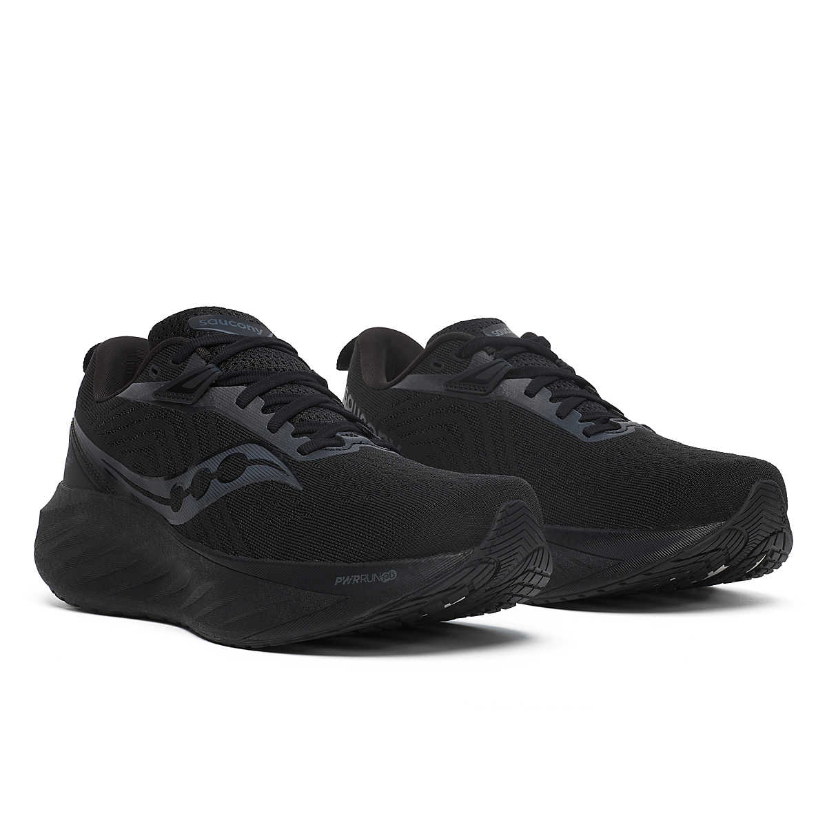 Saucony Men Triumph 22 - Triple Black - Image 2