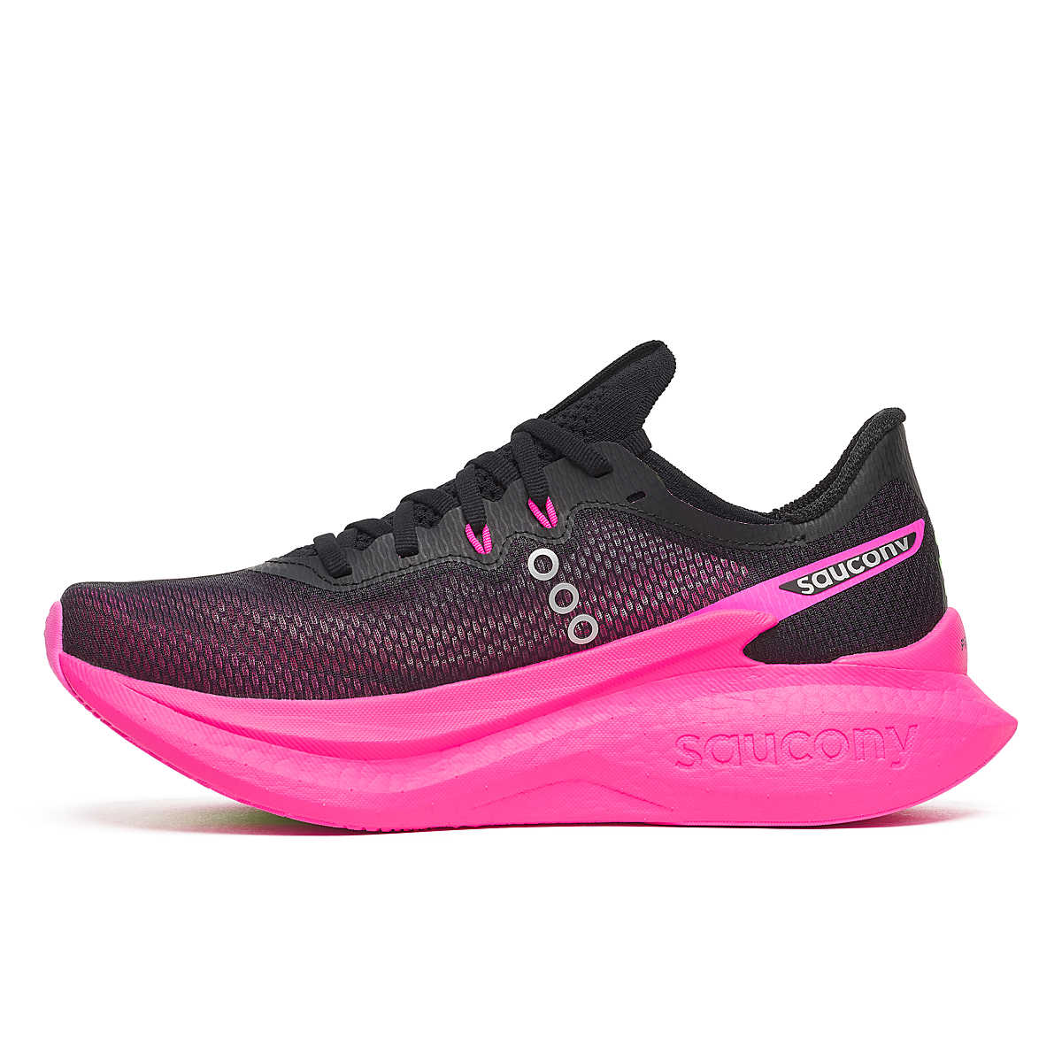 Saucony Women Endorphin Pro 5 - Black / Shock - Image 6