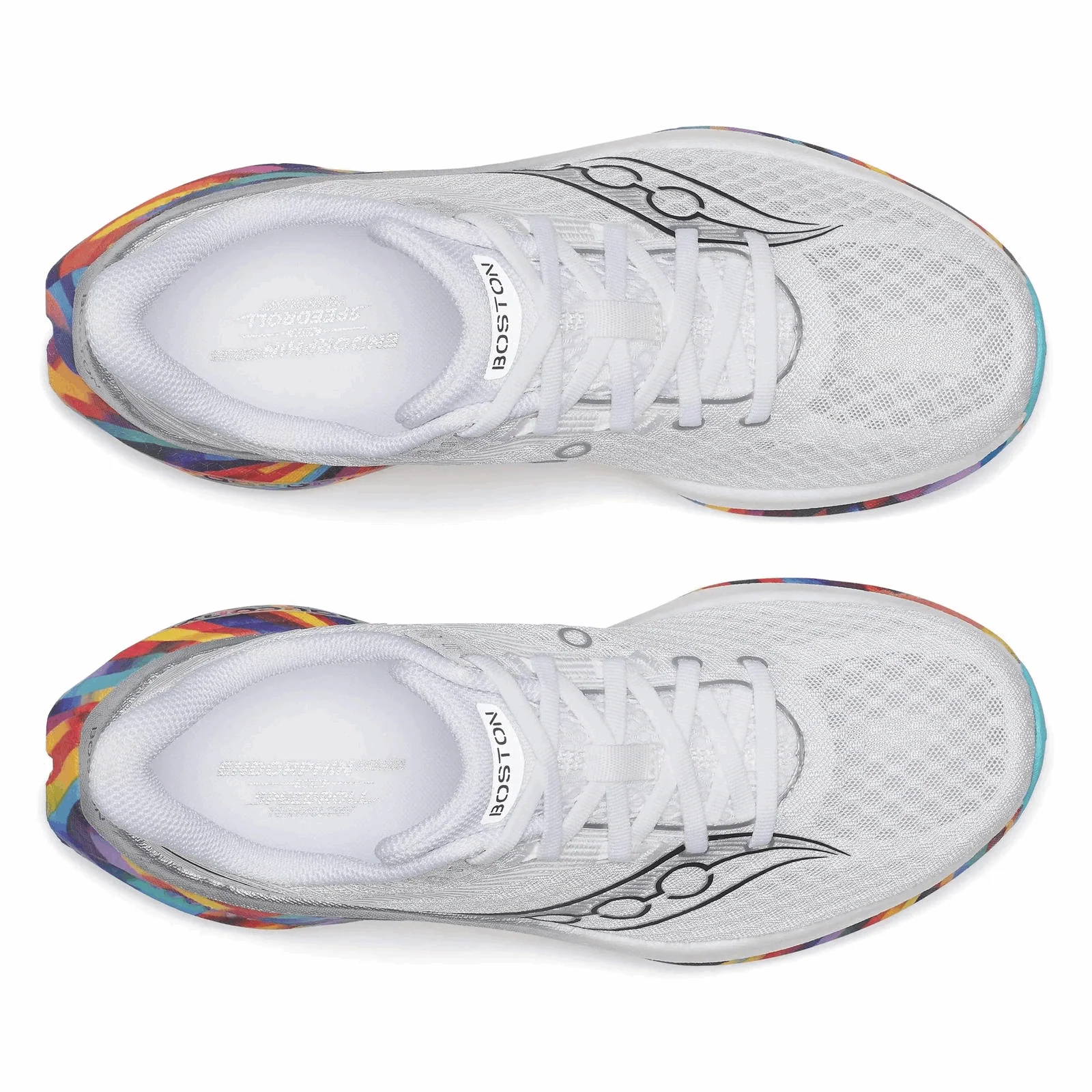 Saucony Women Endorphin Speed 5 Boston - White / Multi - Image 4