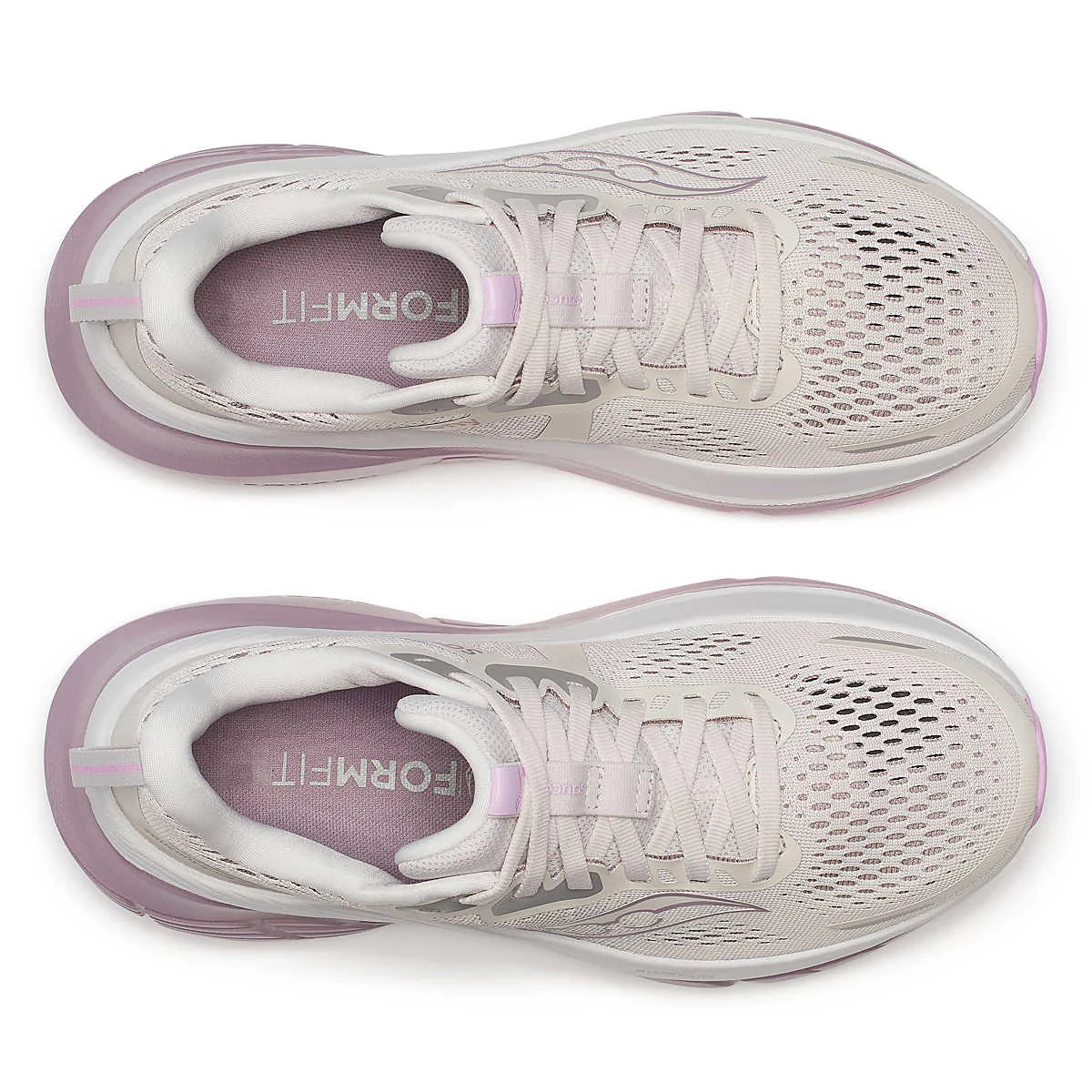 Saucony Women Guide 18 Wide - Moon / Quail - Image 3
