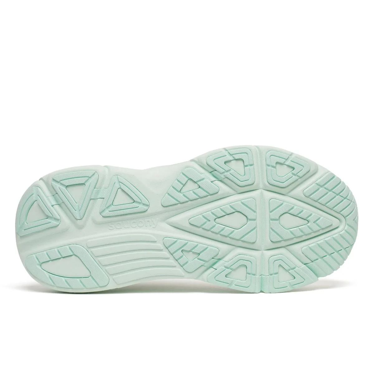 Saucony Women Guide 19 Wide - White / Hush - Image 4