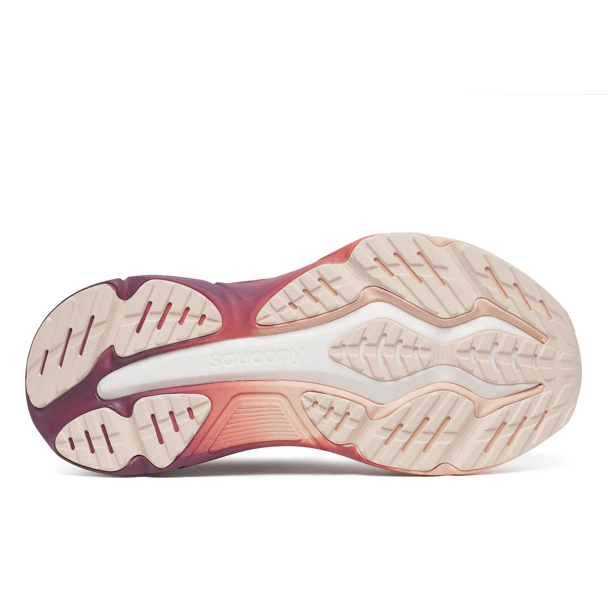 Saucony Women Hurricane 25 Wide - White / Cameo - Image 4