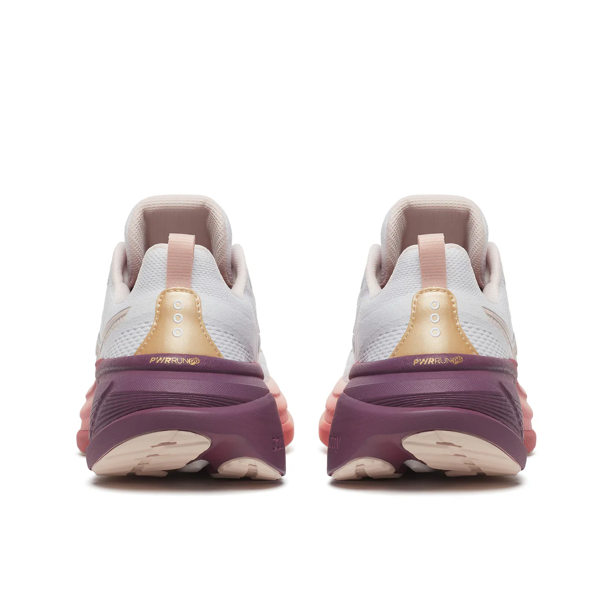 Saucony Women Hurricane 25 Wide - White / Cameo - Image 5