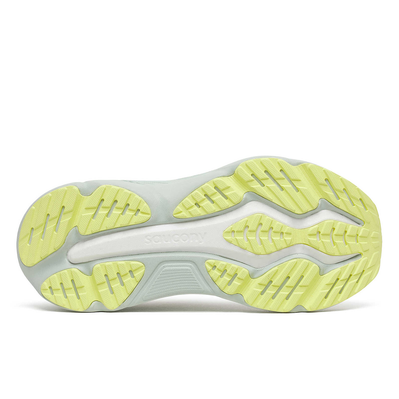Saucony Women Hurricane 25 Wide - White / Mist - Image 4