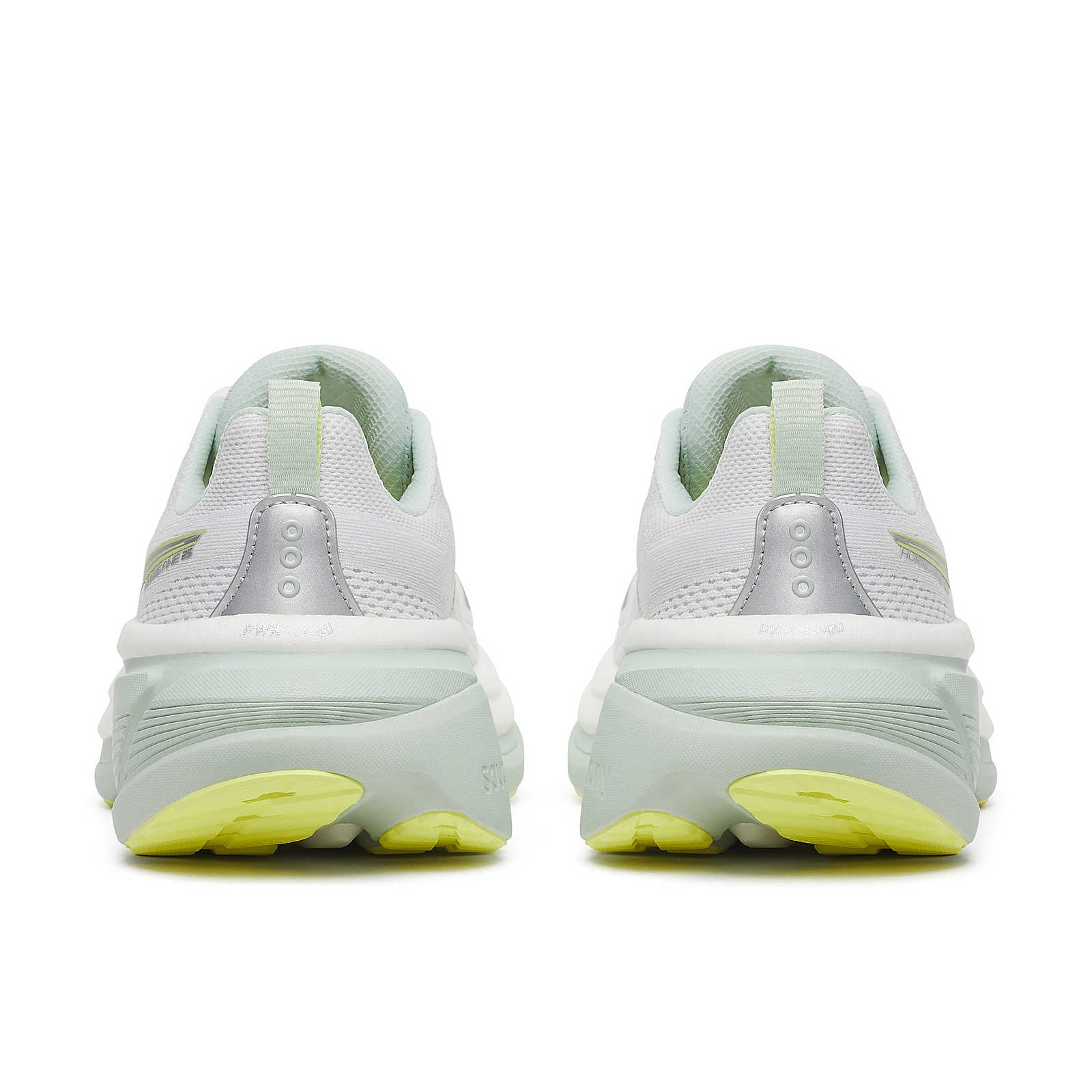 Saucony Women Hurricane 25 Wide - White / Mist - Image 5