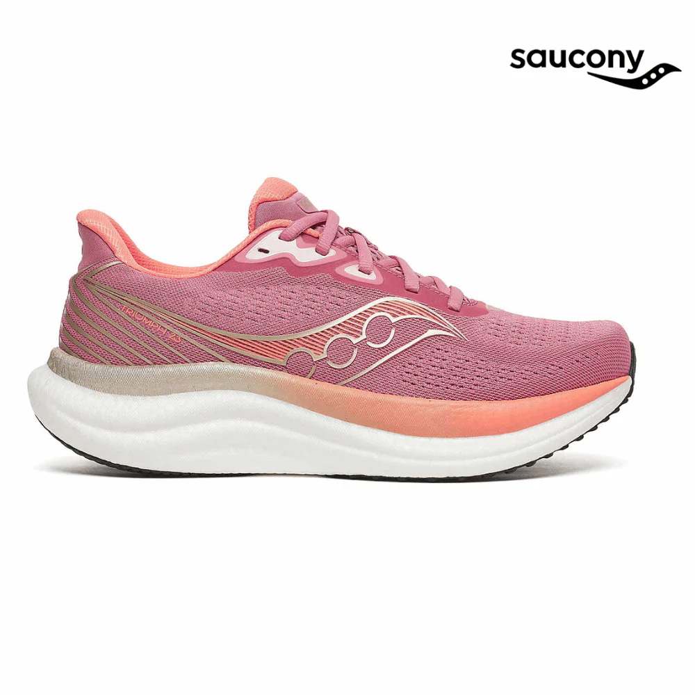 Saucony Women Triumph 23 - Mauve / Black