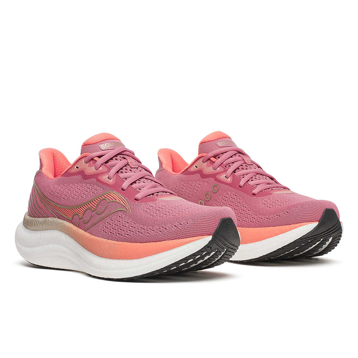 Saucony Women Triumph 23 - Mauve / Black - Image 2