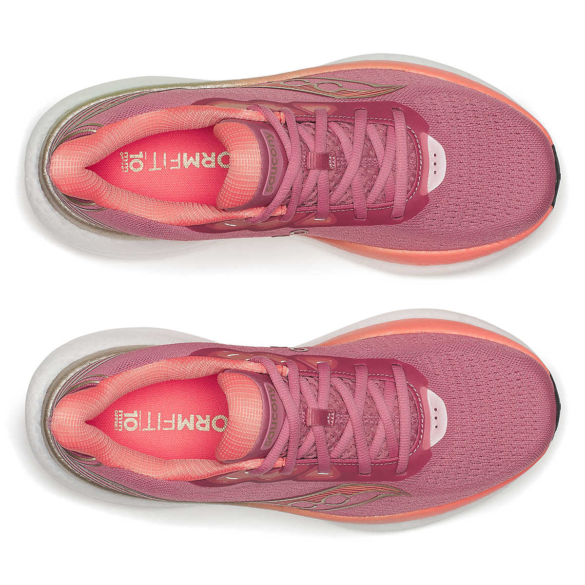 Saucony Women Triumph 23 - Mauve / Black - Image 3