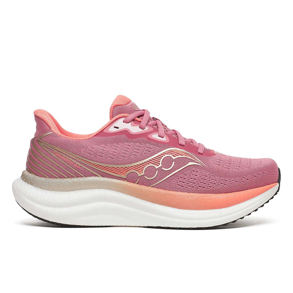 Saucony Women Triumph 23 - Mauve / Black - Image 7