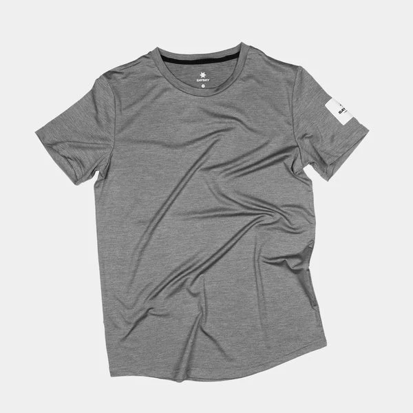 SAYSKY Men Clean Pace T-Shirt - Grey - Image 6