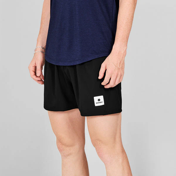 SAYSKY Men Pace Shorts 5'' - Black - Image 2