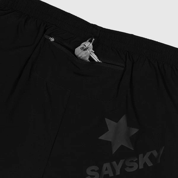 SAYSKY Men Pace Shorts 5'' - Black - Image 8