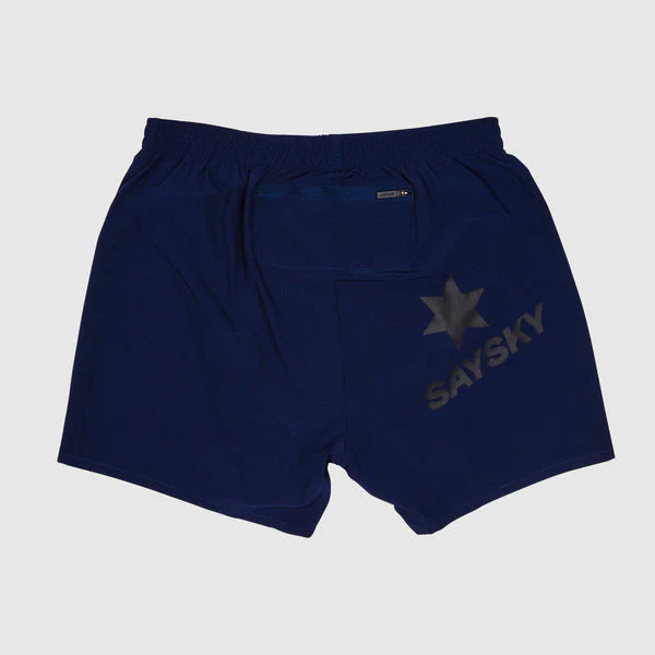 SAYSKY Men Pace Shorts 5'' - Blue - Image 4