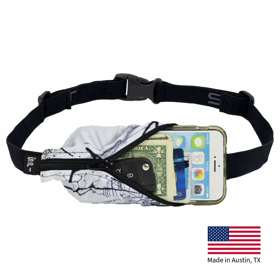 SPIbelt Large Pocket - Glacier / Black Zipper - Image 2