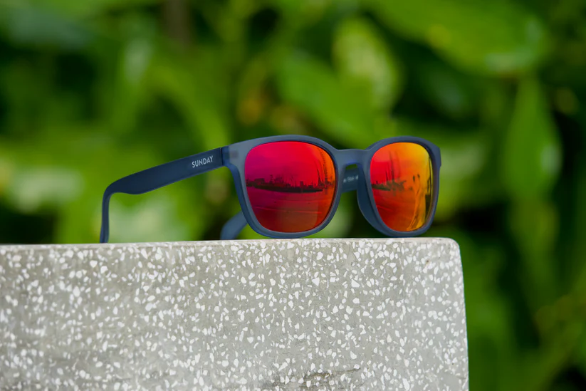 Sunday Shades Tempo Series Sunglasses - Sunset Lagoon - Image 4