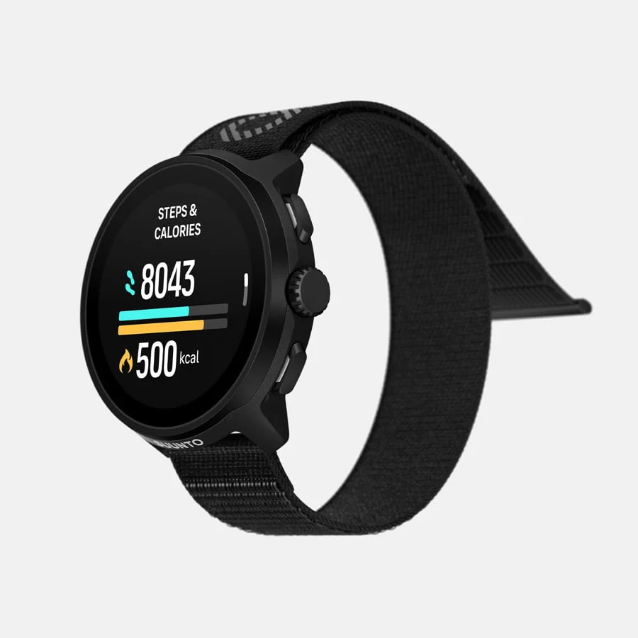 Suunto Run Textile Strap - All Black (46mm) - Image 6