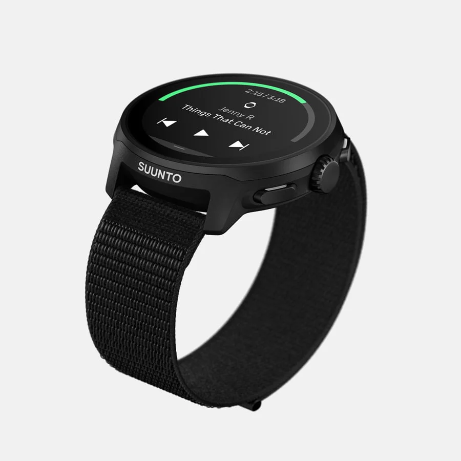 Suunto Run Textile Strap - All Black (46mm) - Image 8